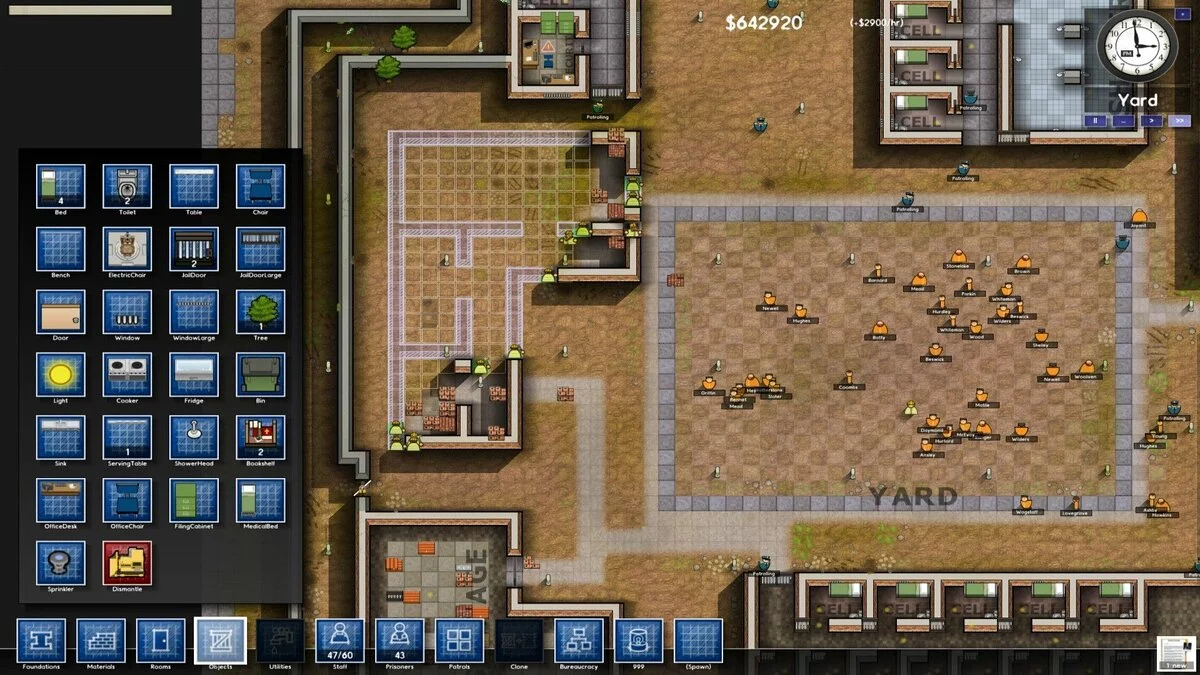 Скриншот из игры Prison Architect - 50