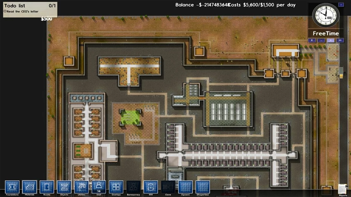 Скриншот из игры Prison Architect - 33