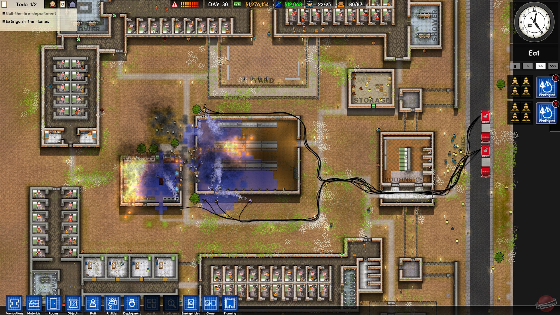Скриншот из игры Prison Architect - 38