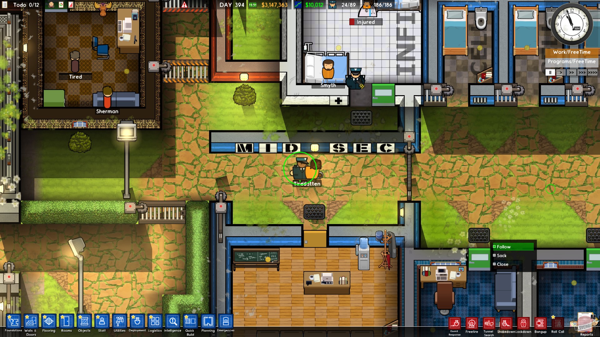 Скриншот из игры Prison Architect - 56