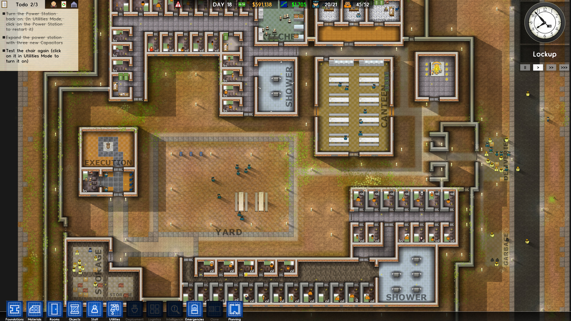 Скриншот из игры Prison Architect - 60