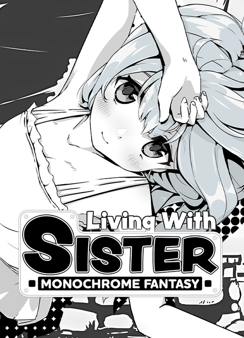 Обложка игры Living With Sister: Monochrome Fantasy