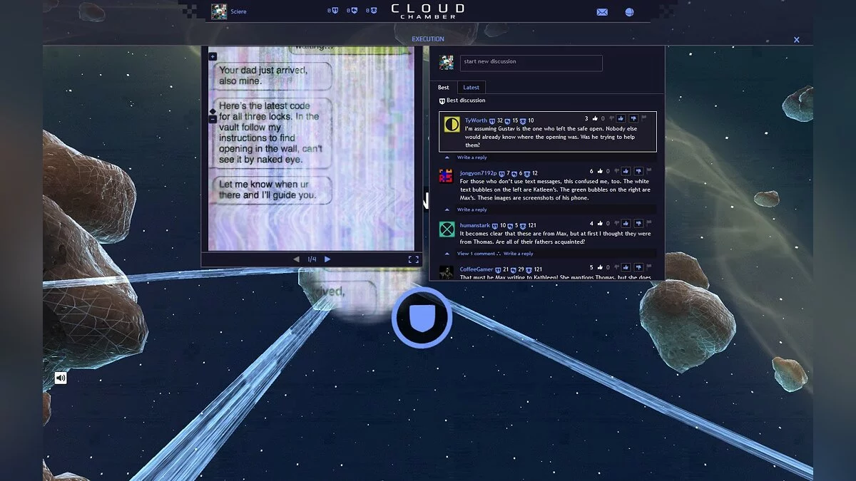 Скриншот из игры Cloud Chamber - 45