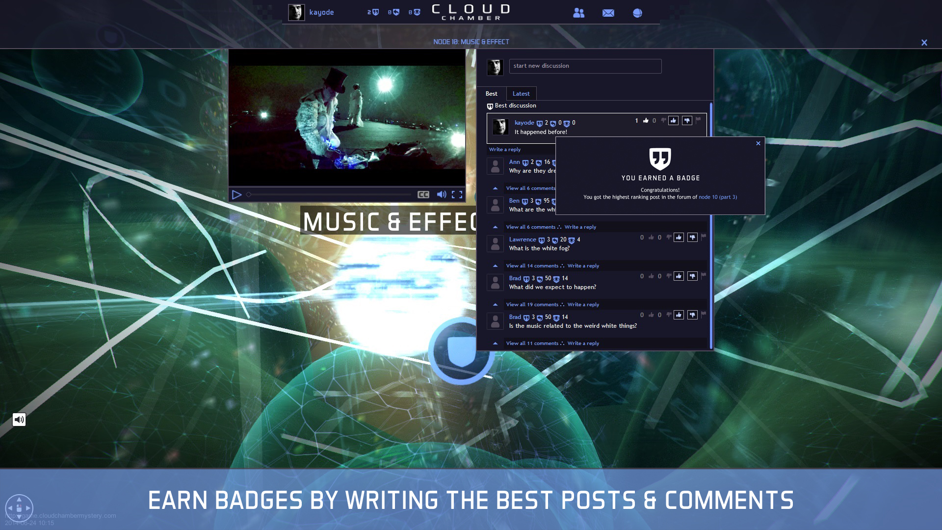 Скриншот из игры Cloud Chamber - 39