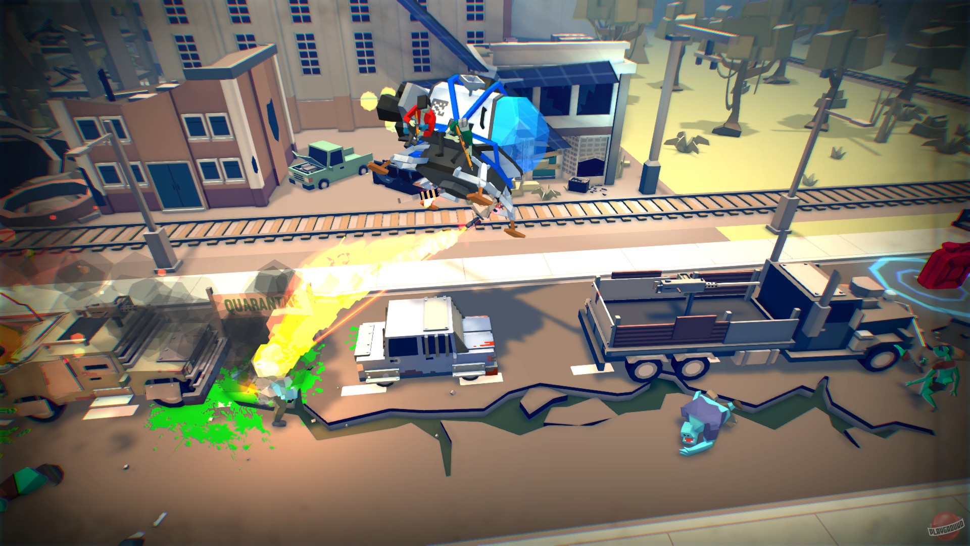 Скриншот из игры Dustoff Z - 16