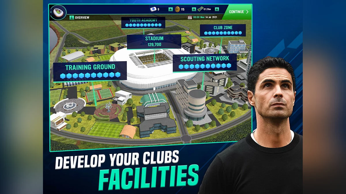 Скриншот из игры Soccer Manager 2022 - 3