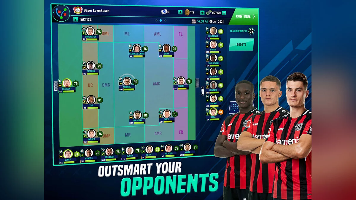 Скриншот из игры Soccer Manager 2022 - 6