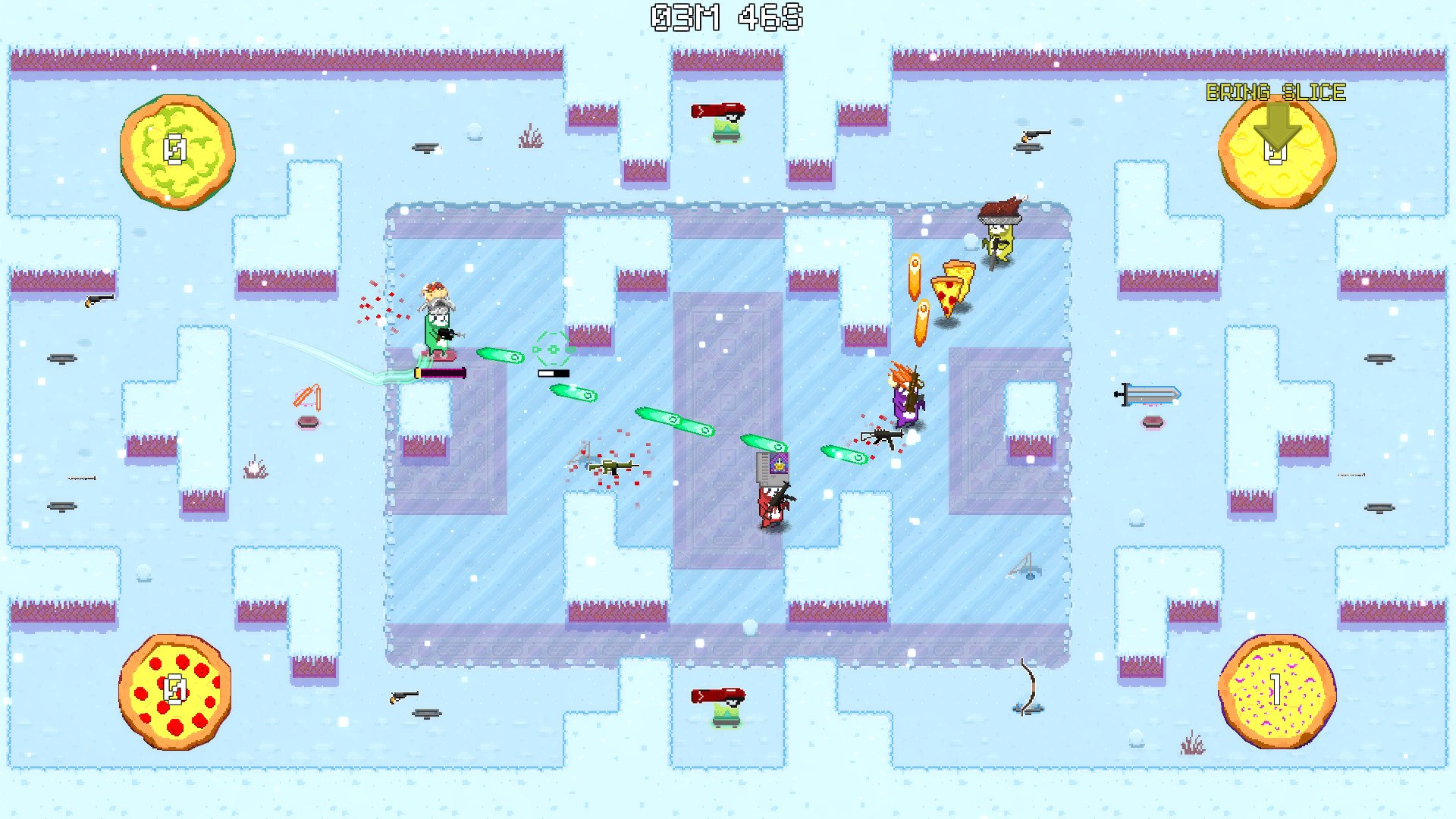 Скриншот из игры Battlesloths 2025: The Great Pizza Wars - 2