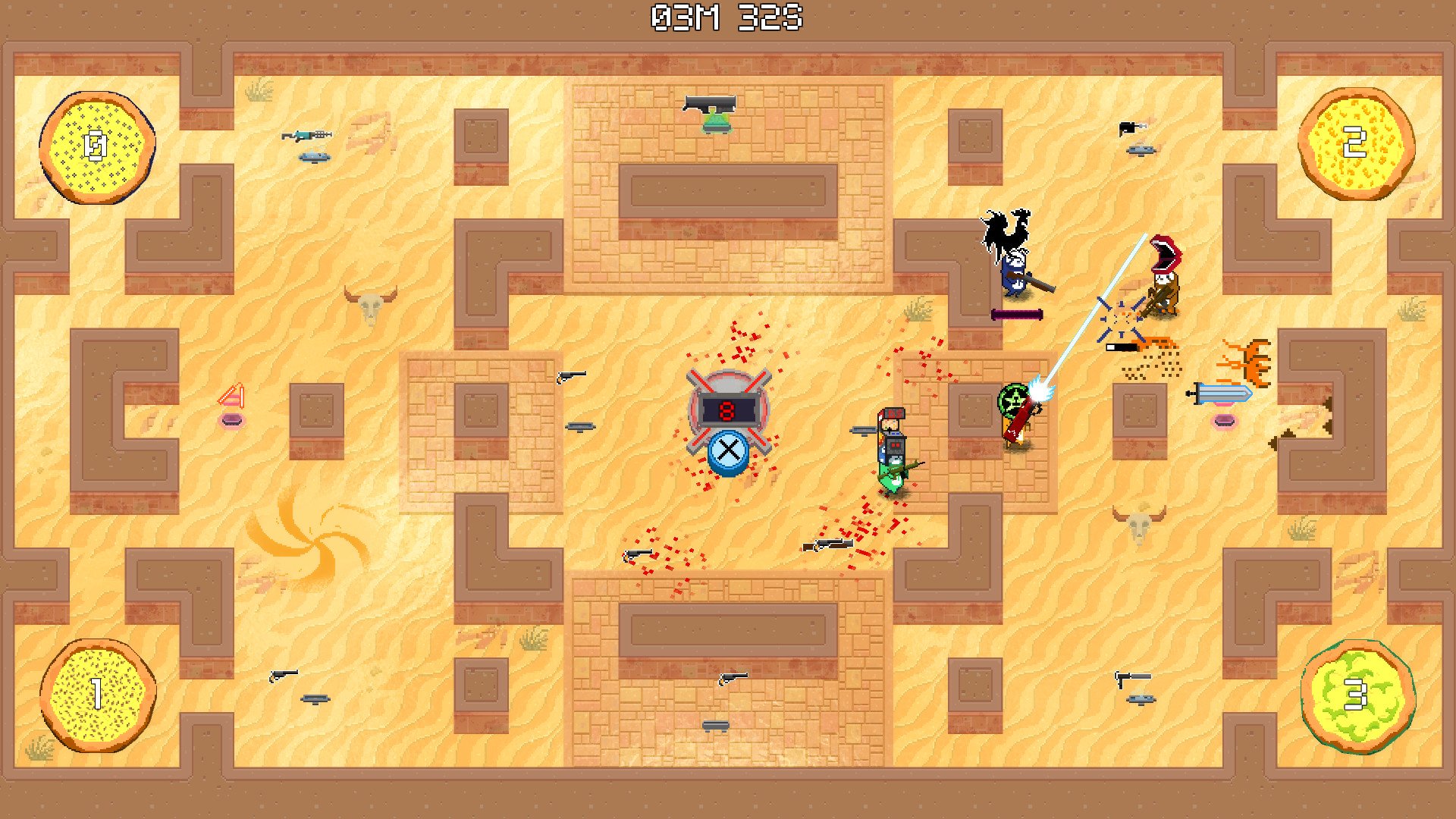 Скриншот из игры Battlesloths 2025: The Great Pizza Wars - 4