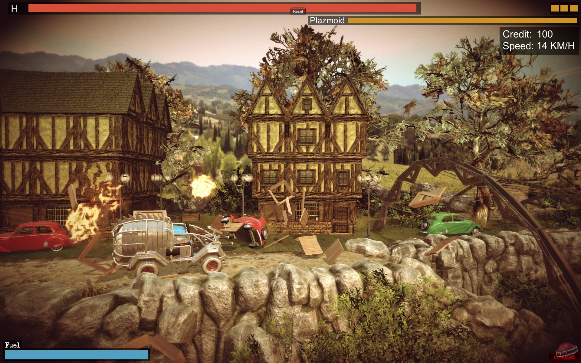 Скриншот из игры Ironkraft - Road to Hell - 26