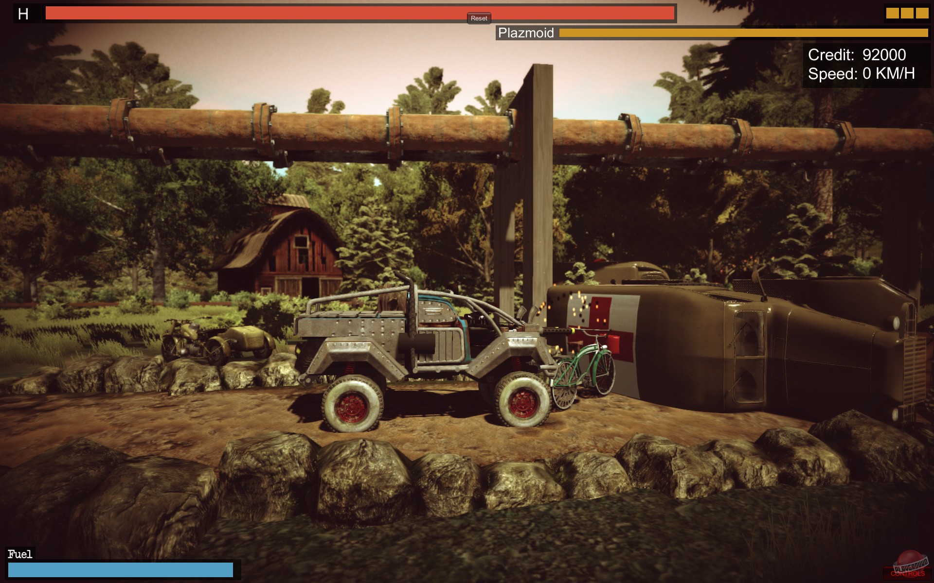 Скриншот из игры Ironkraft - Road to Hell - 39