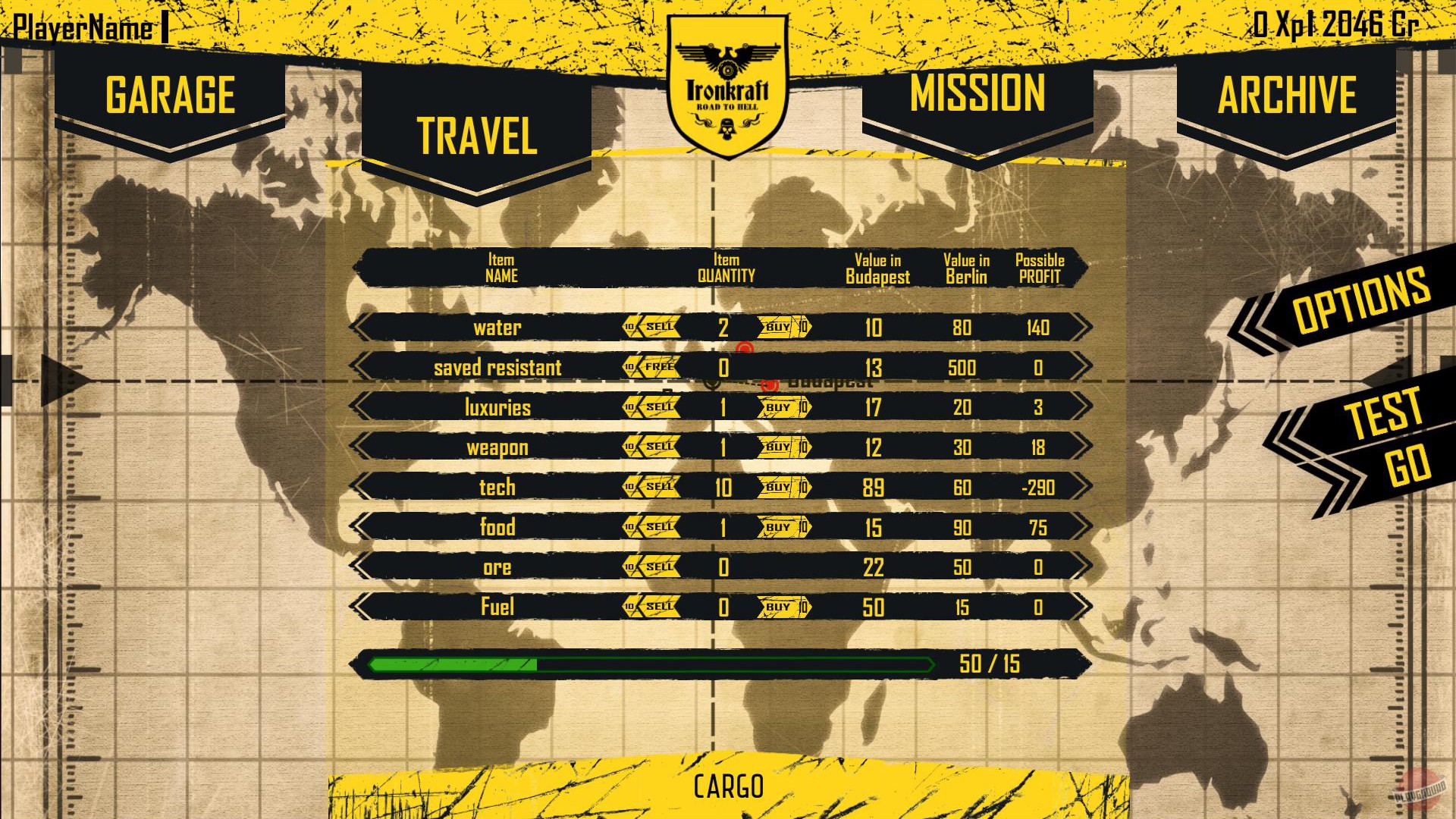 Скриншот из игры Ironkraft - Road to Hell - 18