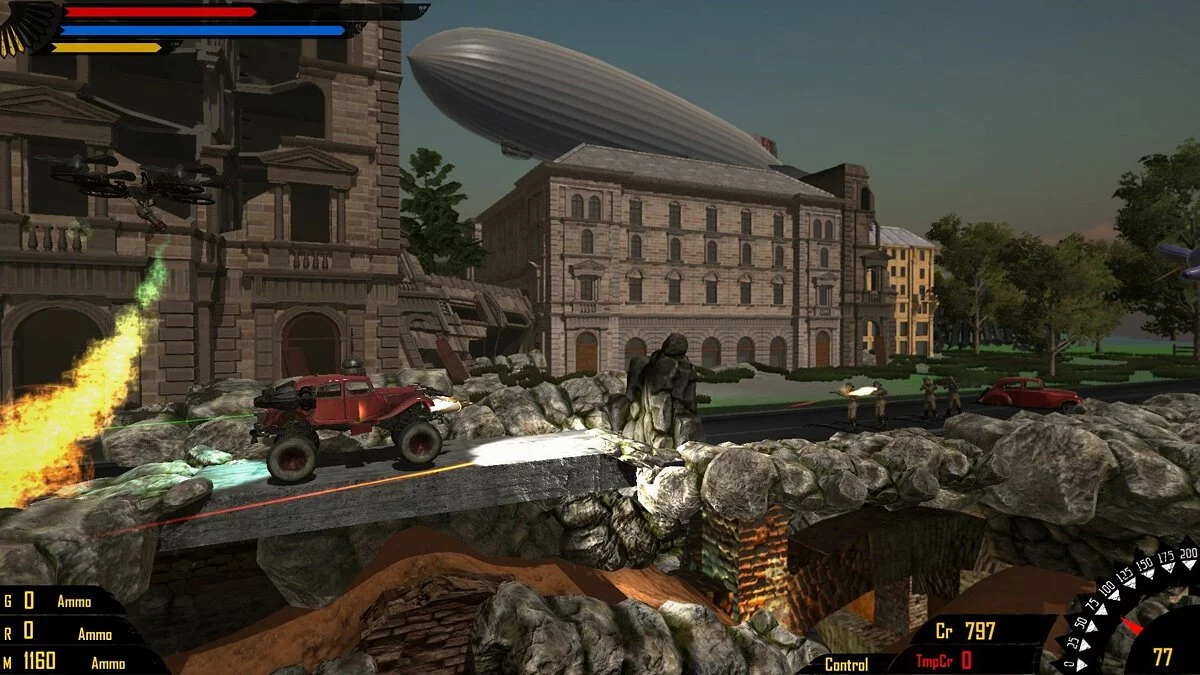 Скриншот из игры Ironkraft - Road to Hell - 21