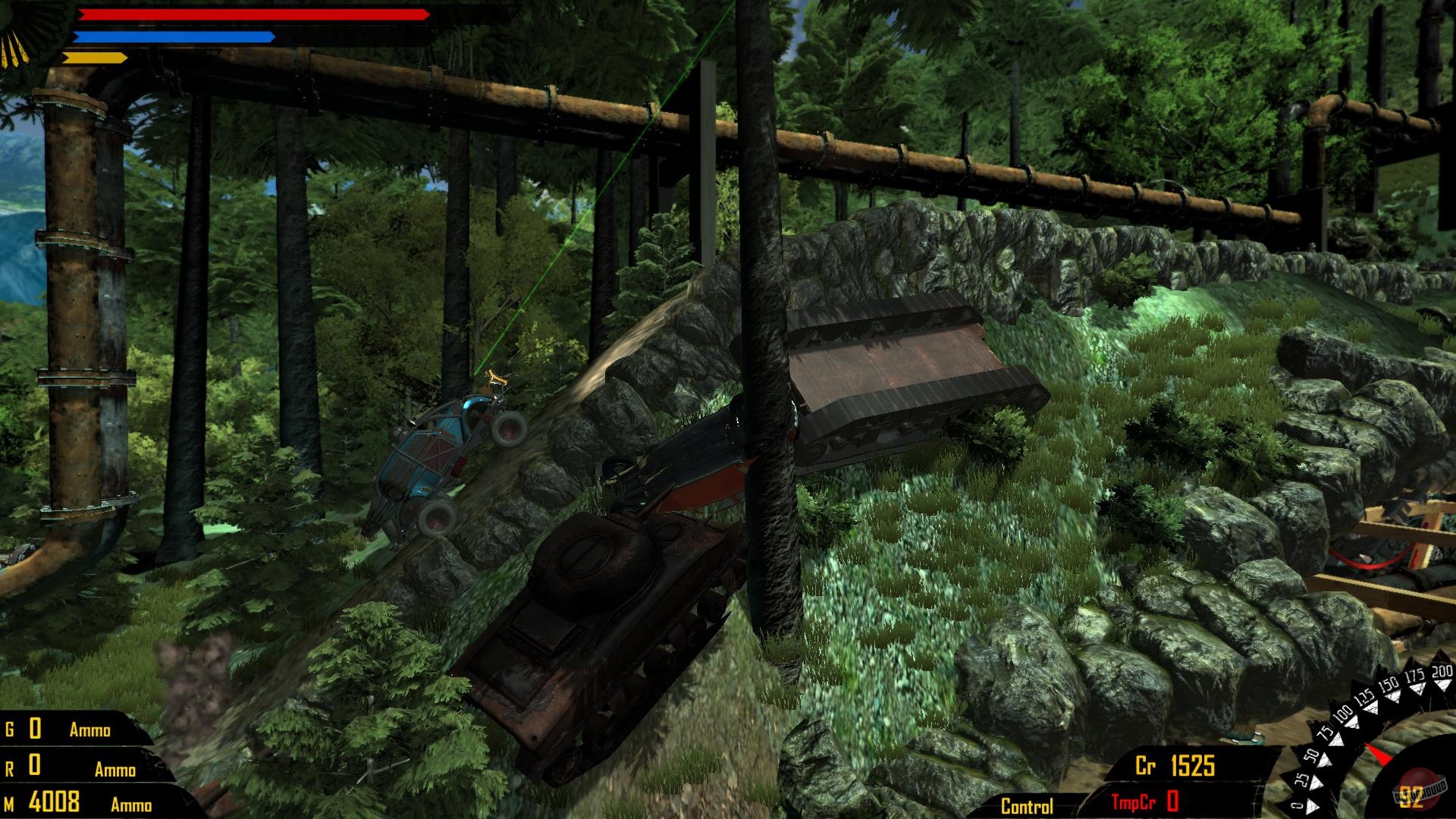 Скриншот из игры Ironkraft - Road to Hell - 9