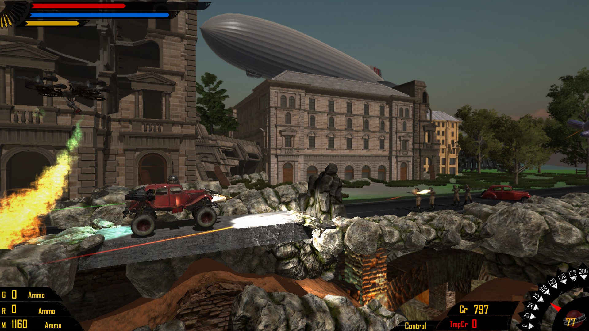 Скриншот из игры Ironkraft - Road to Hell - 33