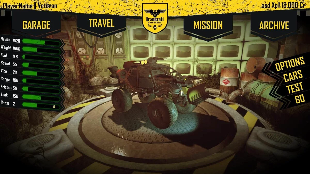 Скриншот из игры Ironkraft - Road to Hell - 8