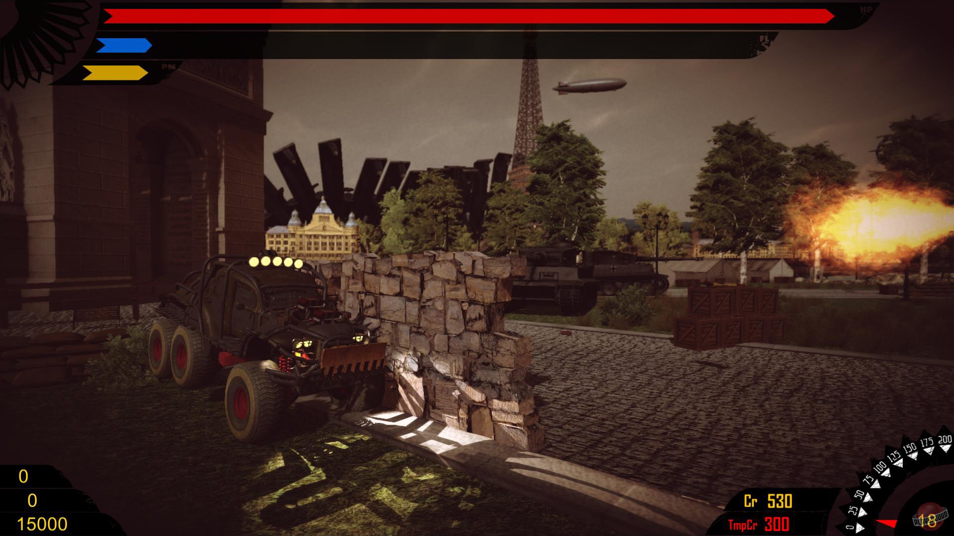 Скриншот из игры Ironkraft - Road to Hell - 28