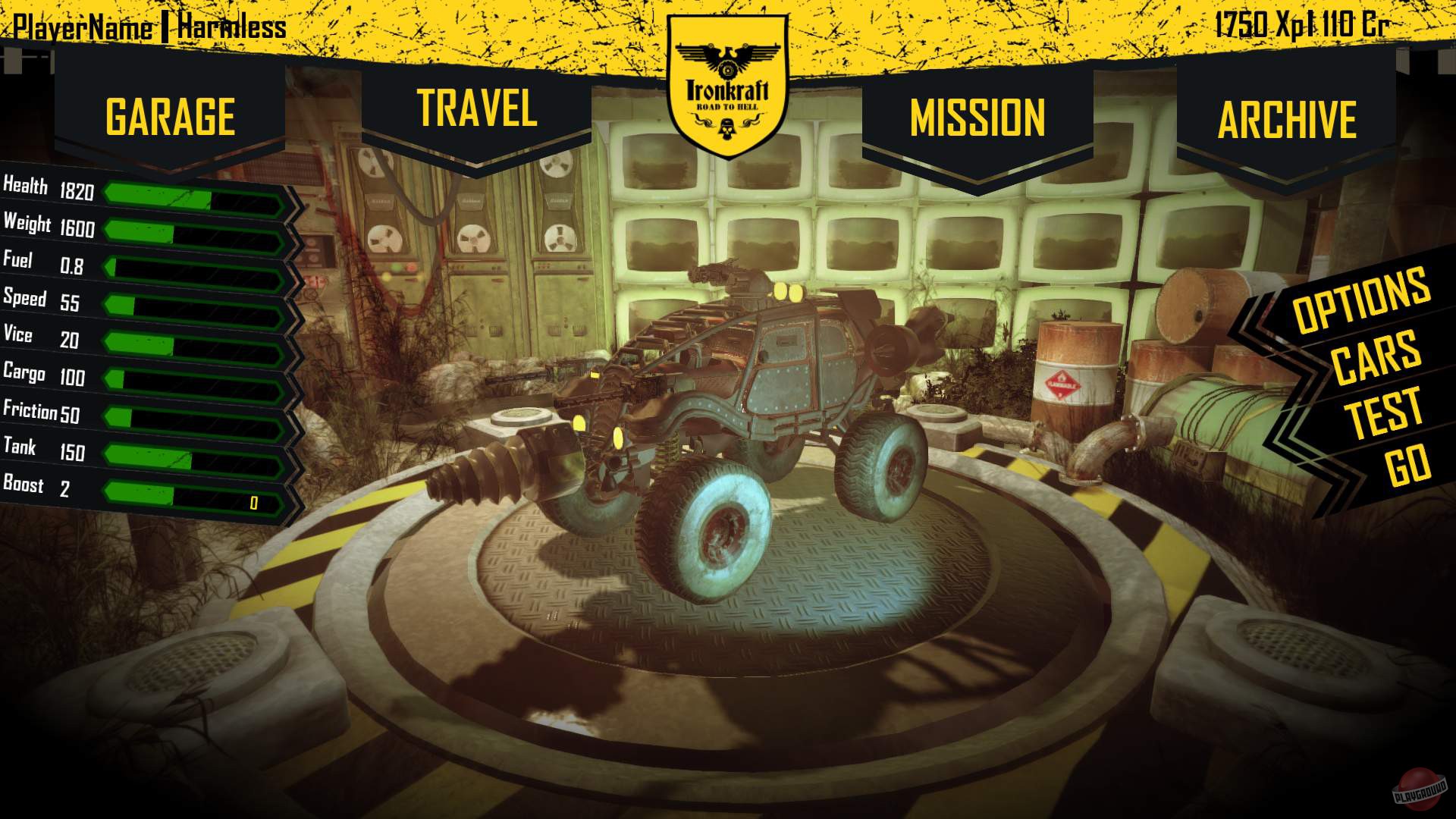 Скриншот из игры Ironkraft - Road to Hell - 32