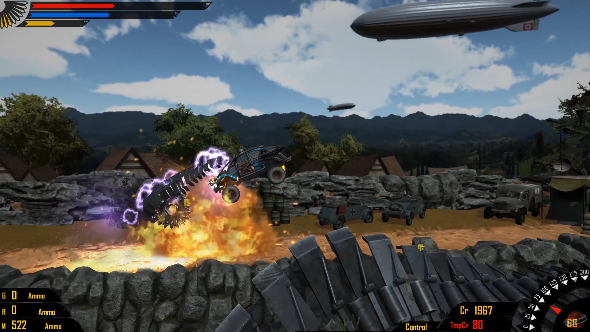 Скриншот из игры Ironkraft - Road to Hell - 27