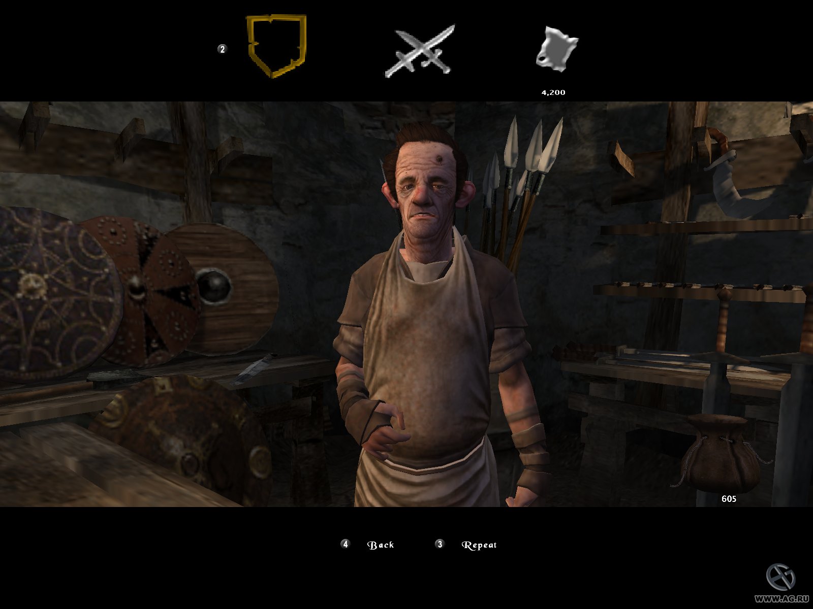 Скриншот из игры The Bard's Tale - 34