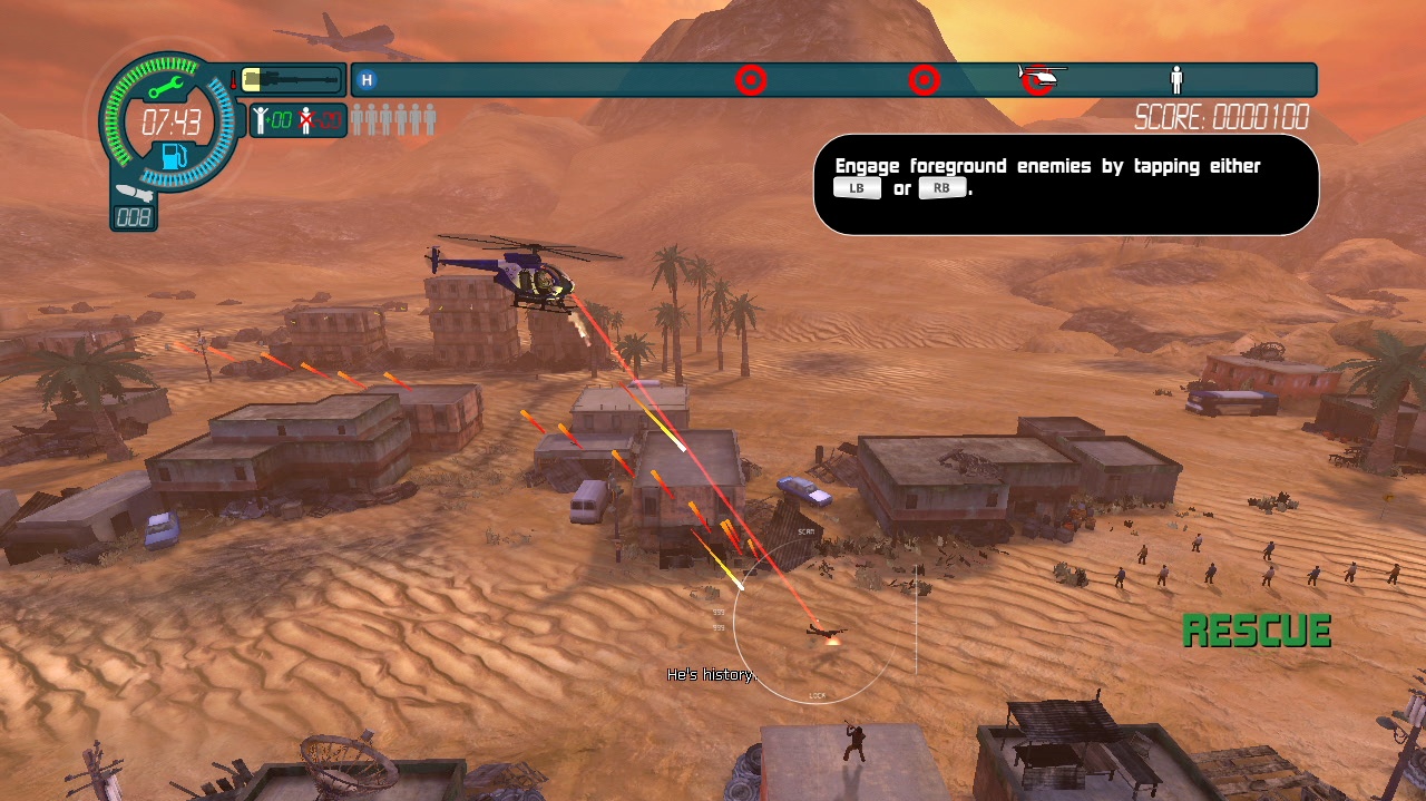 Скриншот из игры Choplifter HD - 12