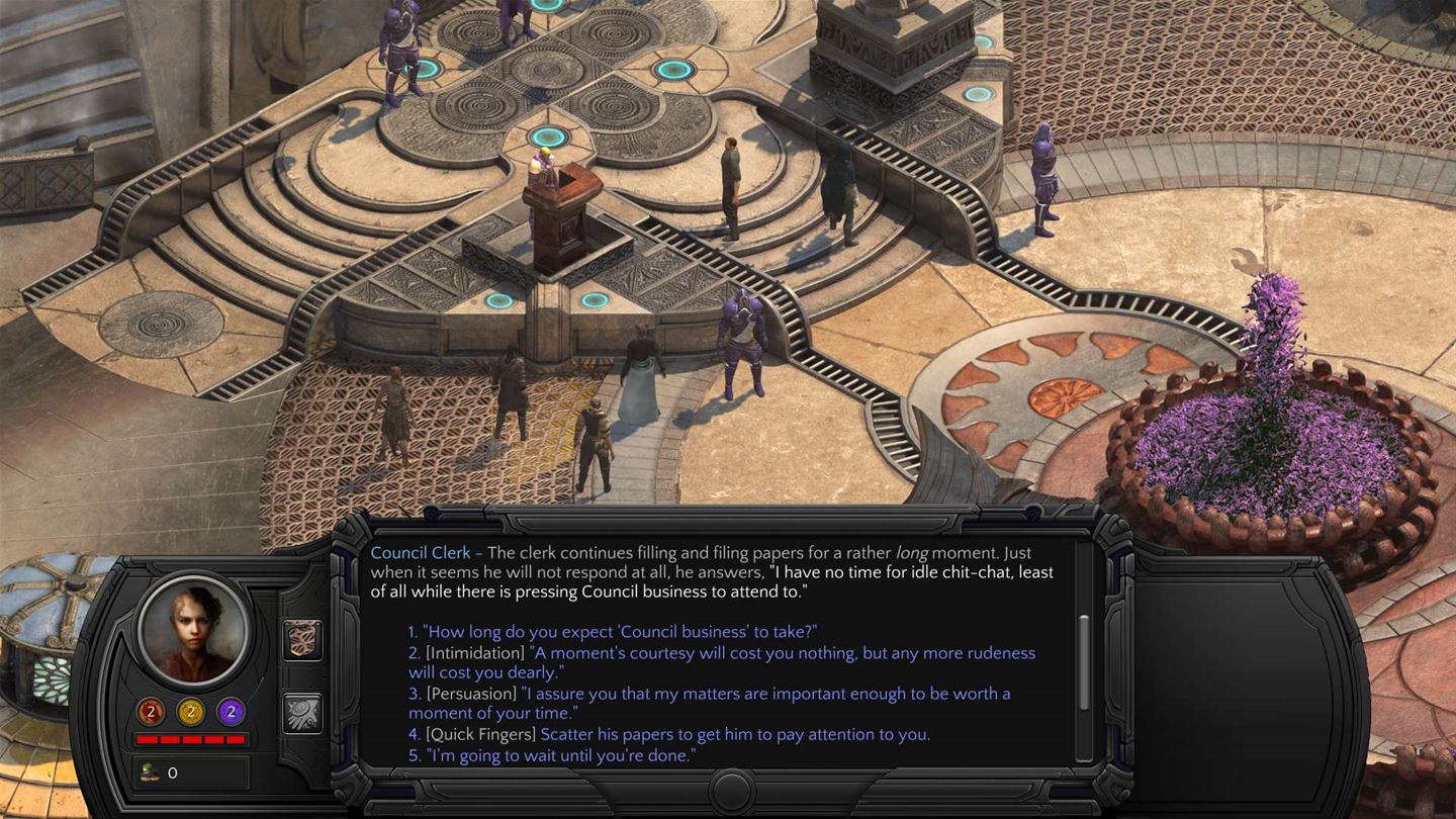Скриншот из игры Torment: Tides of Numenera - 155