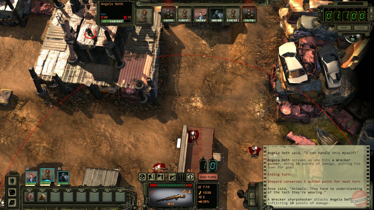 Скриншот из игры Wasteland 2 - 93