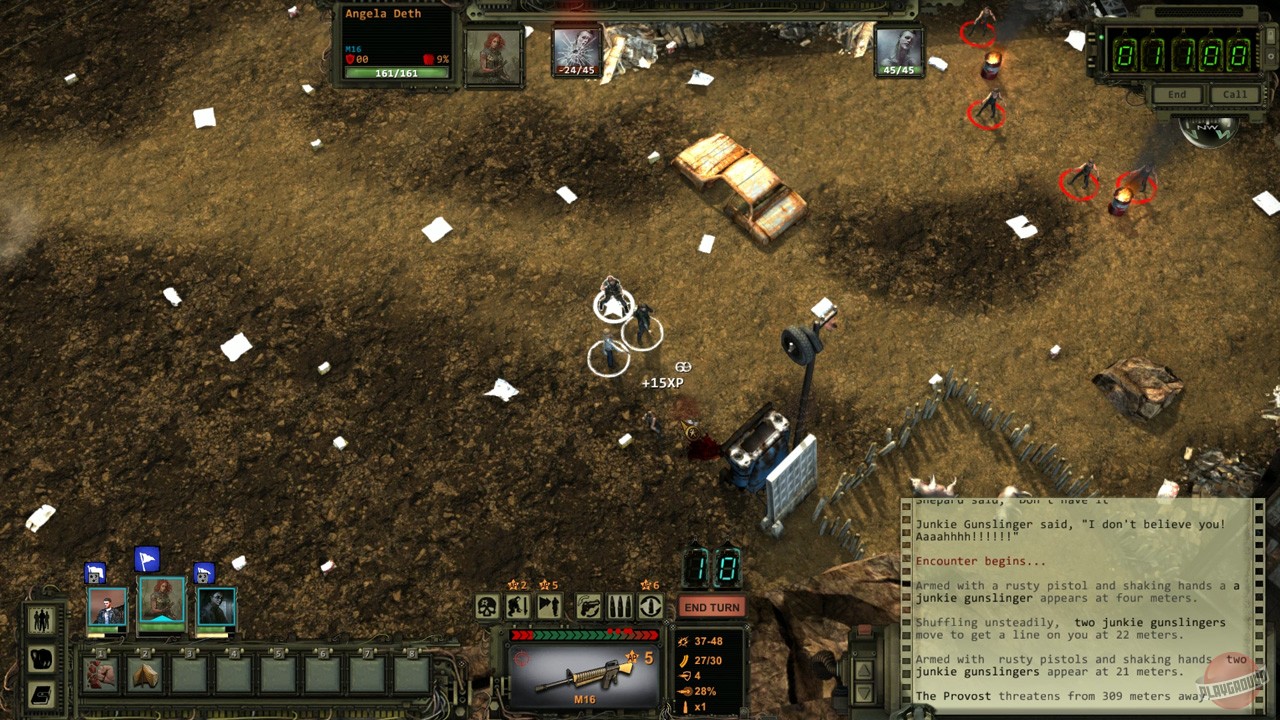 Скриншот из игры Wasteland 2 - 89