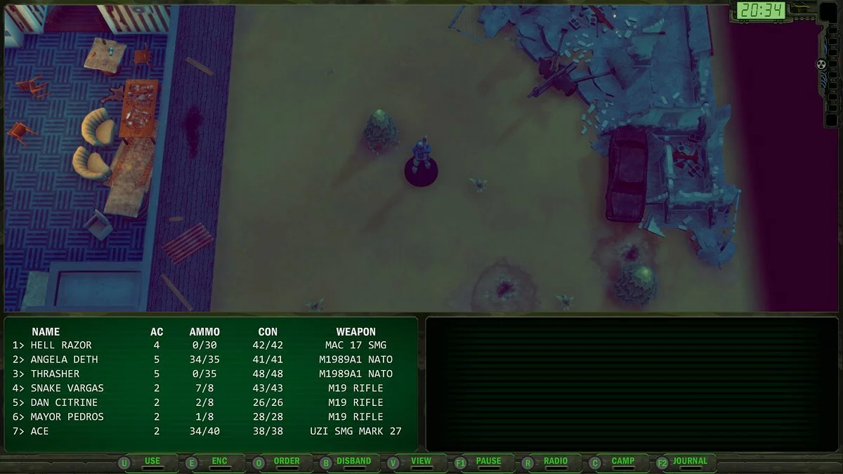 Скриншот из игры Wasteland Remastered - 15