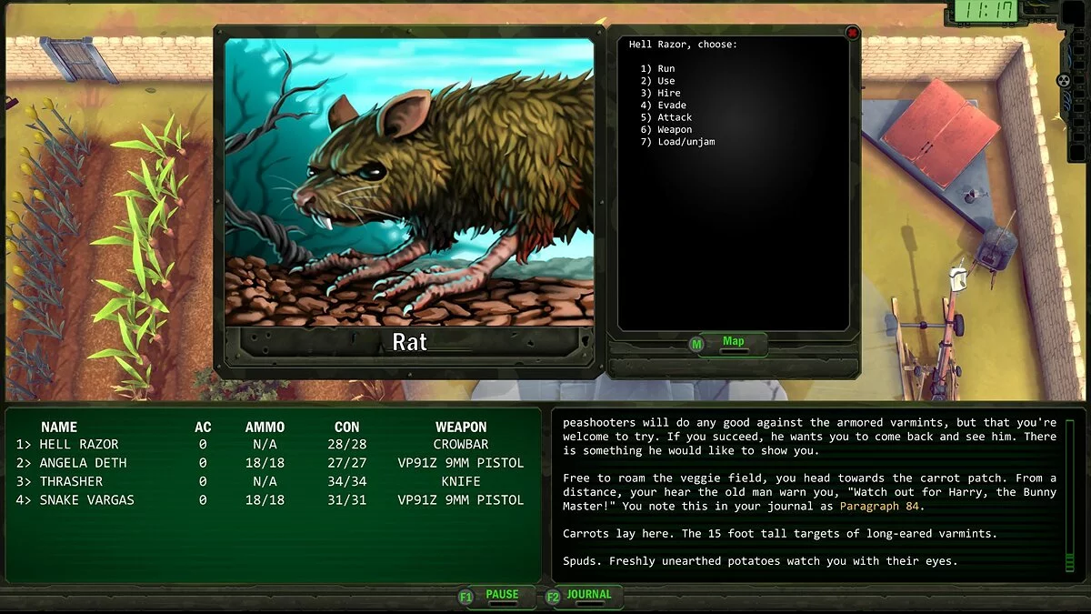 Скриншот из игры Wasteland Remastered - 17