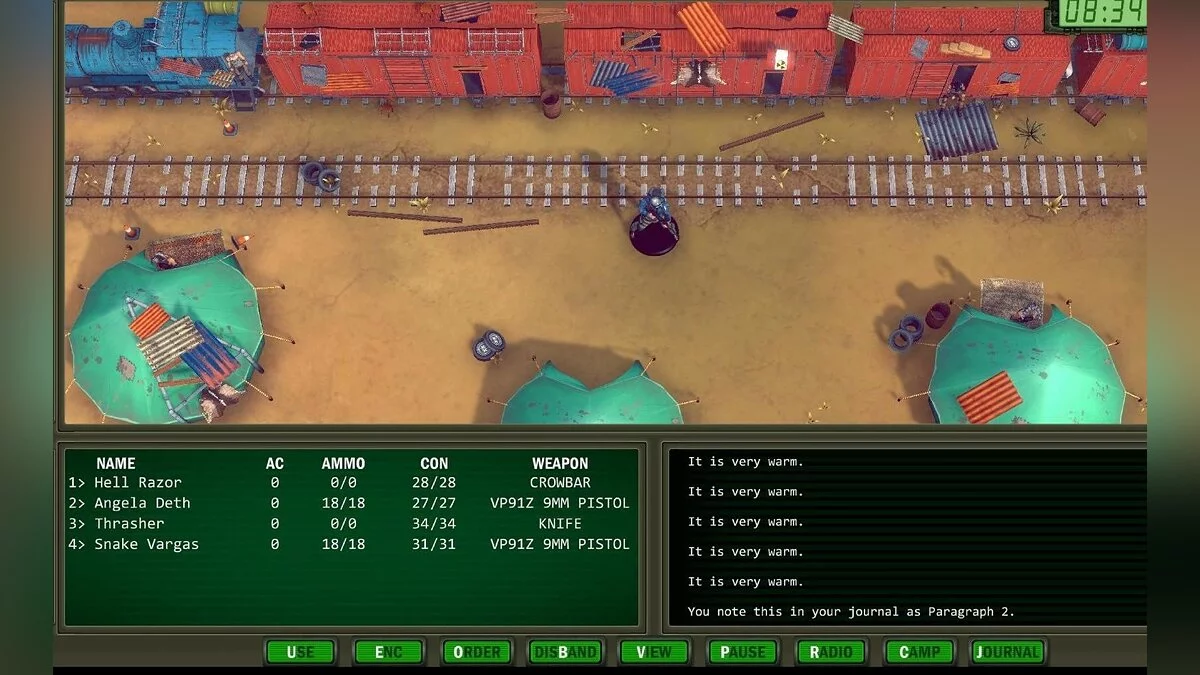 Скриншот из игры Wasteland Remastered - 13