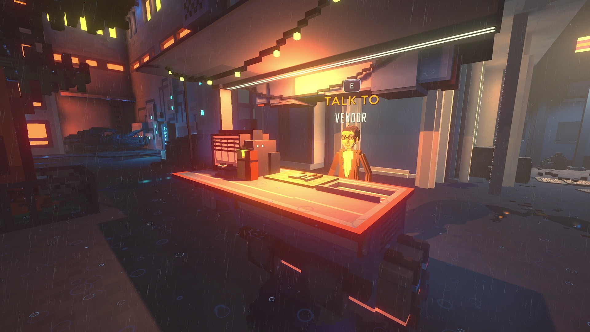 Скриншот из игры Cloudpunk: City of Ghosts - 1