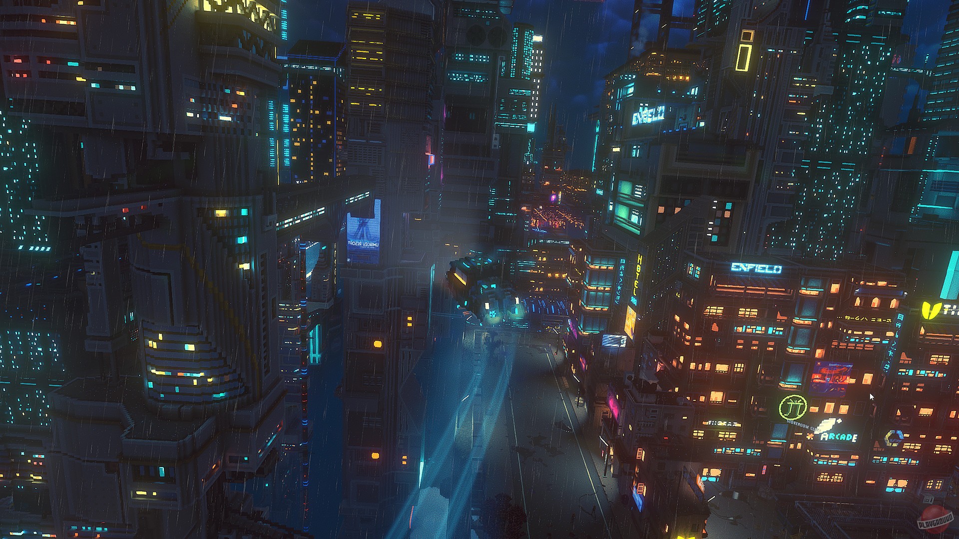 Скриншот из игры Cloudpunk - 31