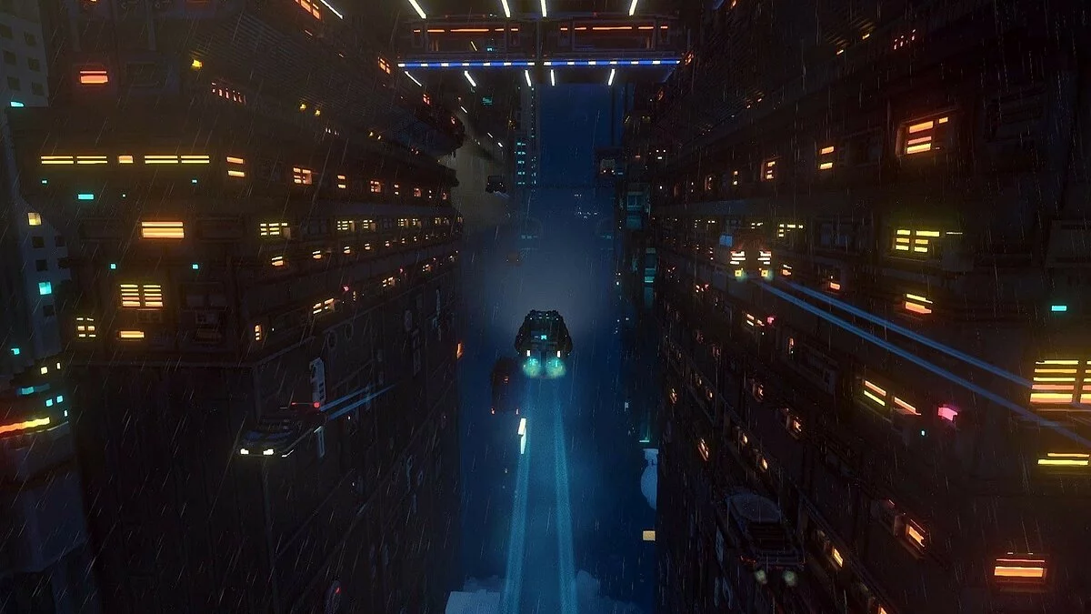 Скриншот из игры Cloudpunk - 33