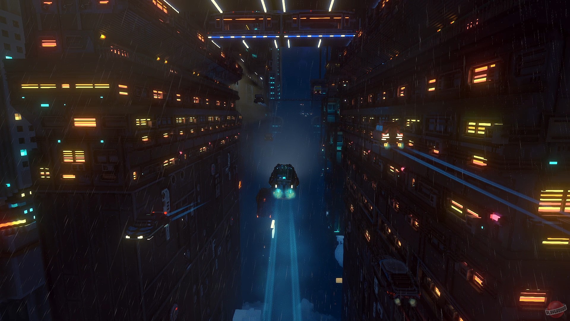 Скриншот из игры Cloudpunk - 23