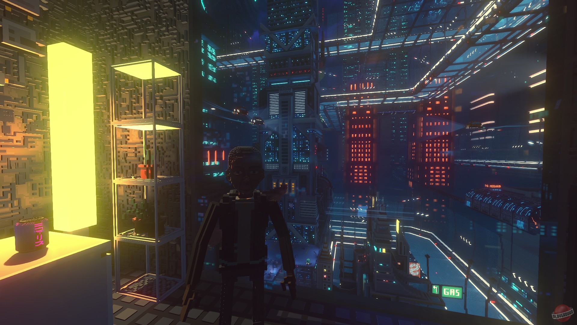 Скриншот из игры Cloudpunk - 62