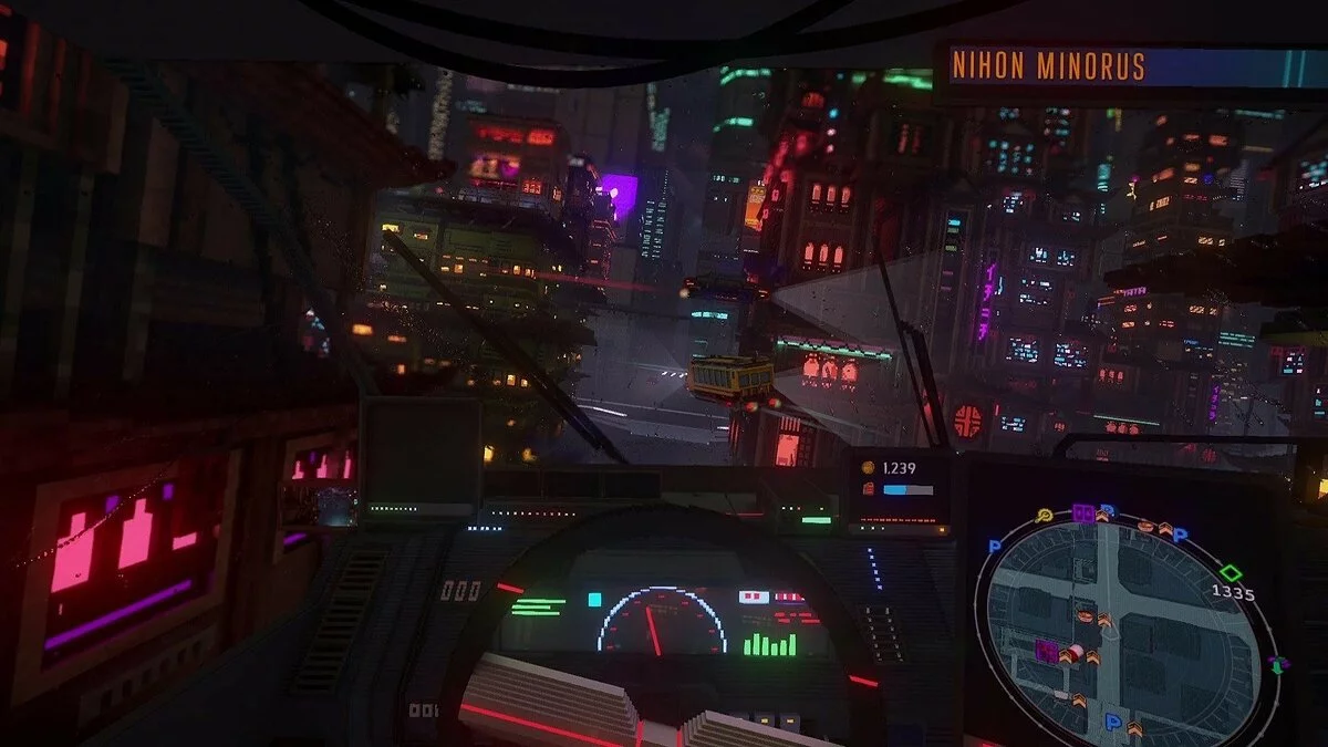 Скриншот из игры Cloudpunk - 18