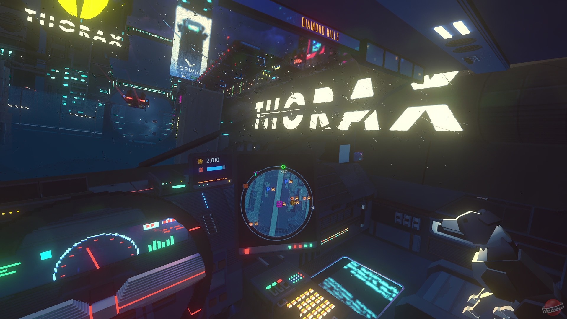 Скриншот из игры Cloudpunk - 64