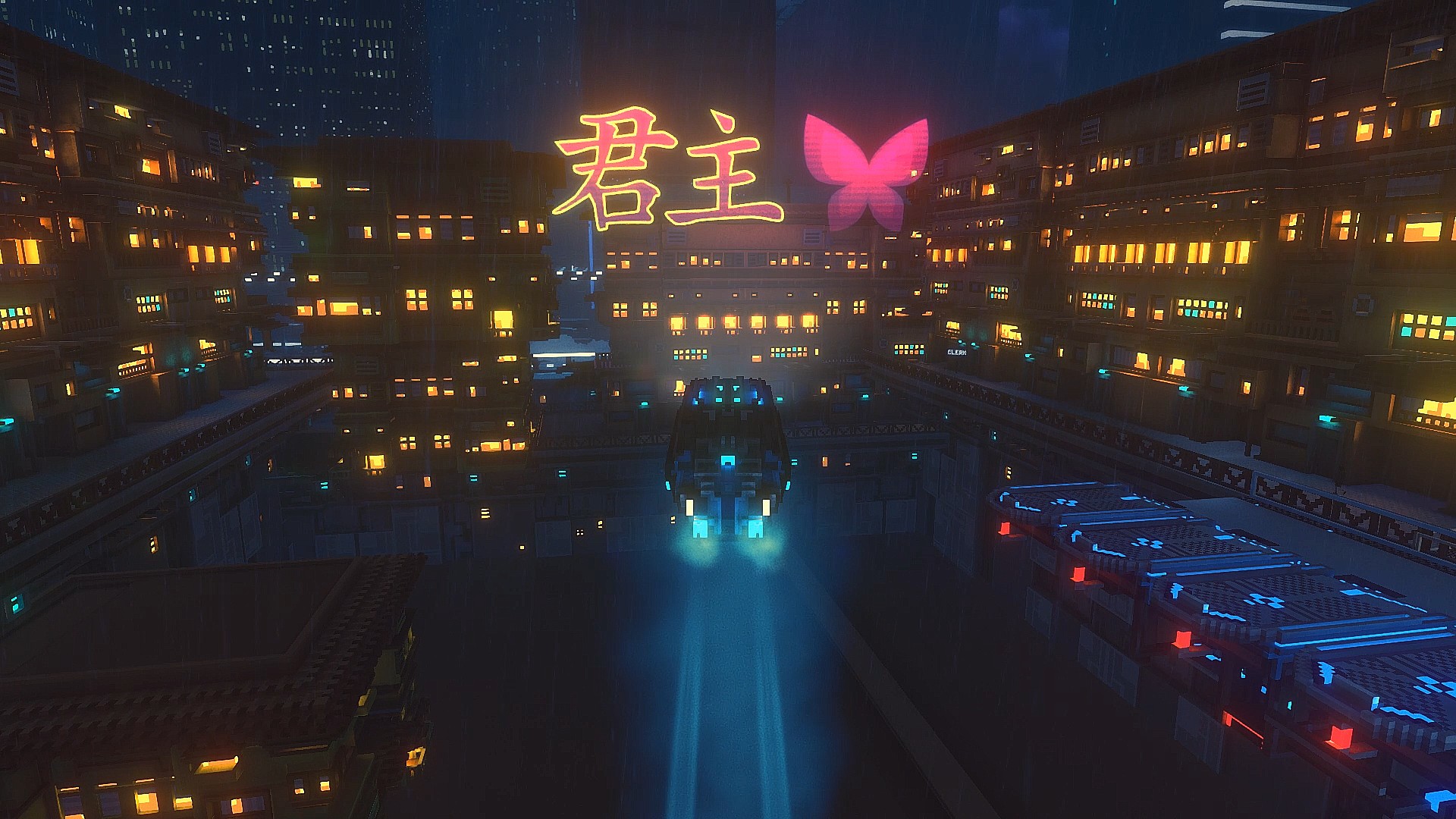 Скриншот из игры Cloudpunk - 20