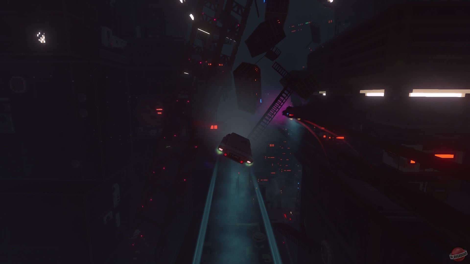 Скриншот из игры Cloudpunk - 52