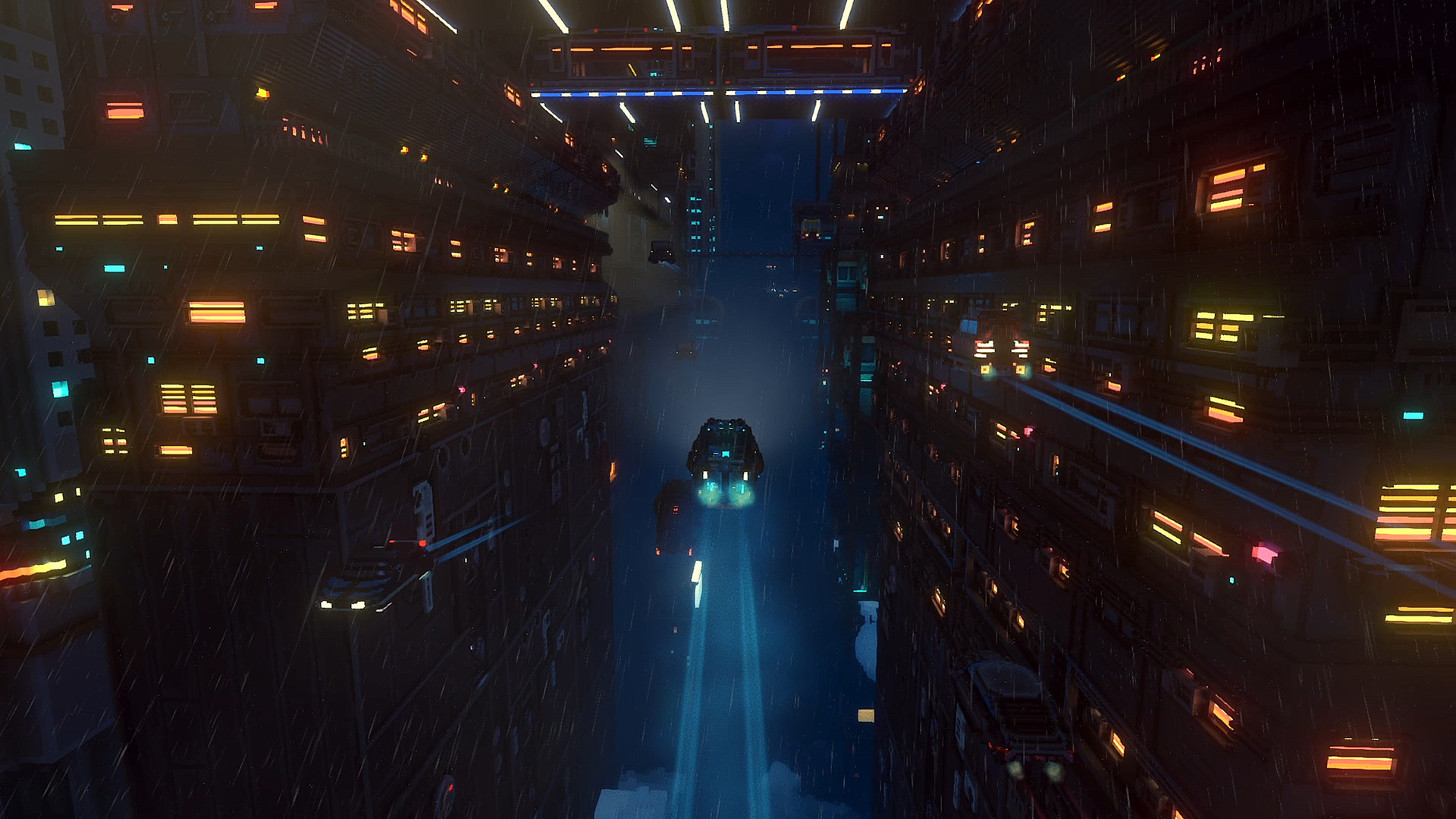 Скриншот из игры Cloudpunk - 40