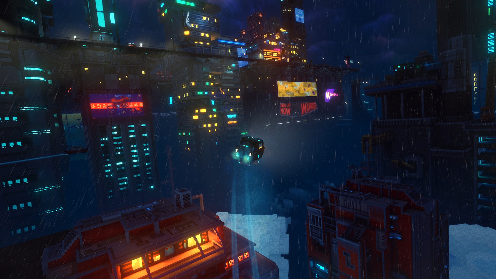 Скриншот из игры Cloudpunk - 60