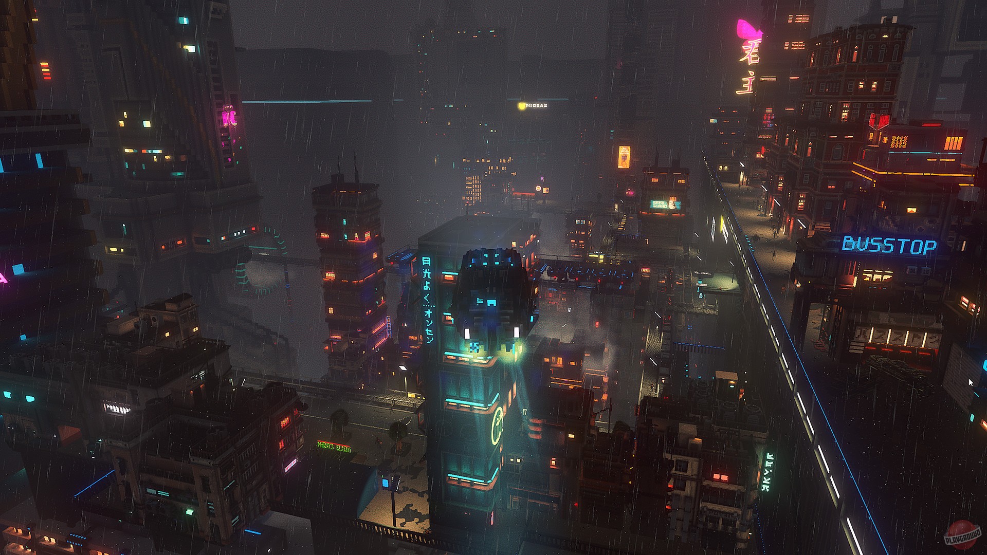 Скриншот из игры Cloudpunk - 65