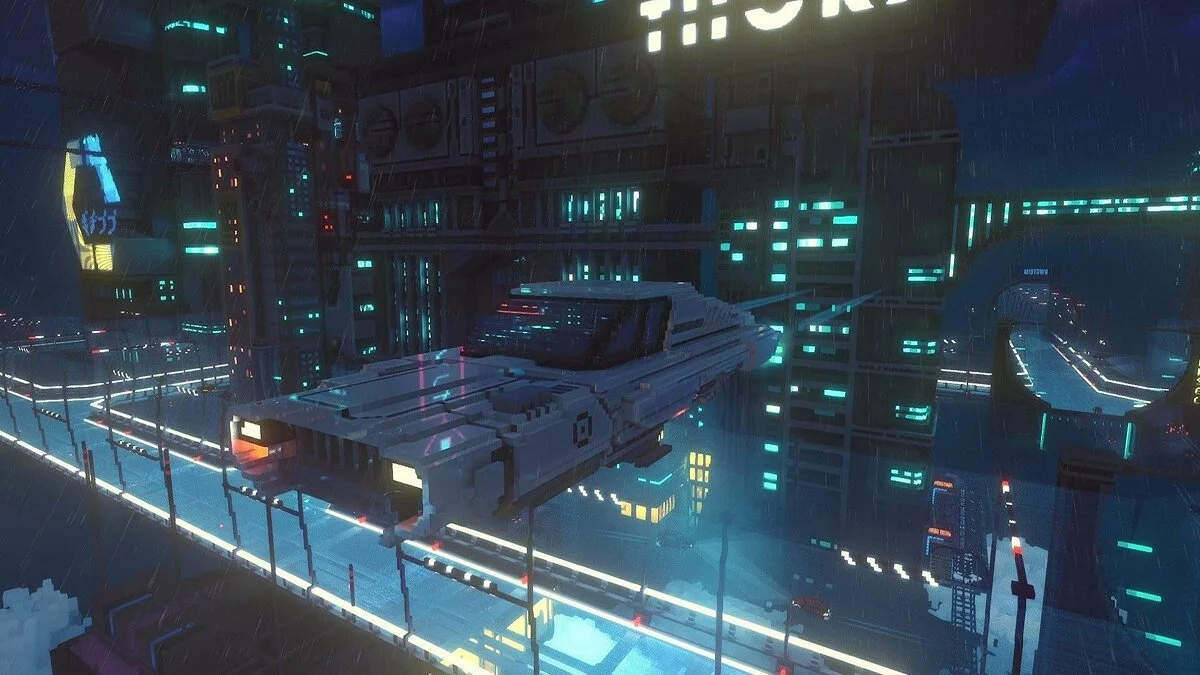 Скриншот из игры Cloudpunk - 57