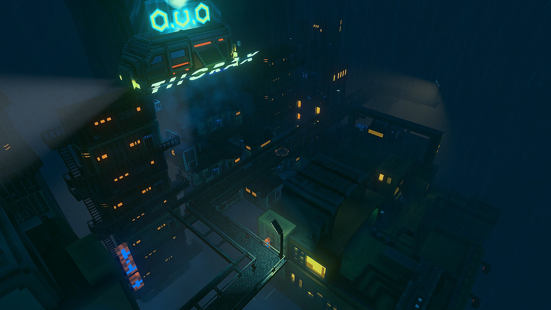Скриншот из игры Cloudpunk - 13