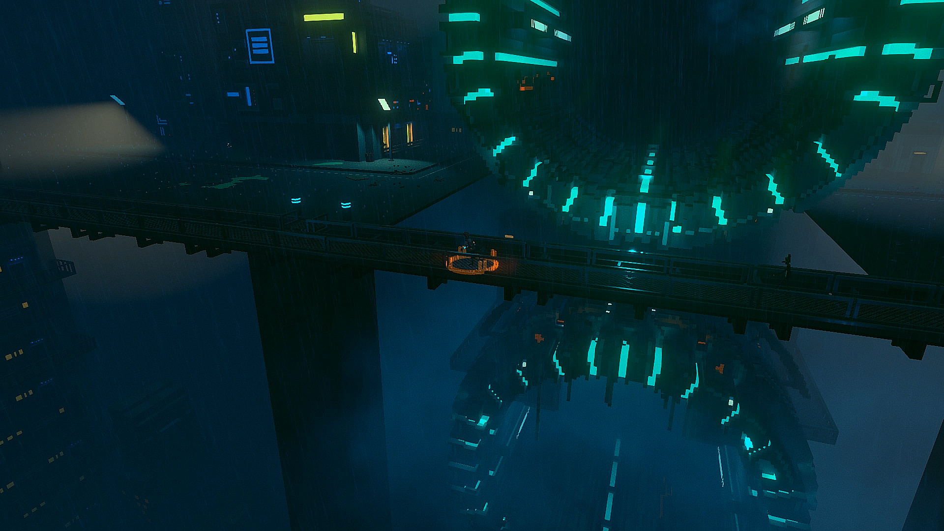 Скриншот из игры Cloudpunk - 7