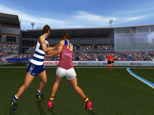 Скриншот из игры AFL Premiership 2006 - 1