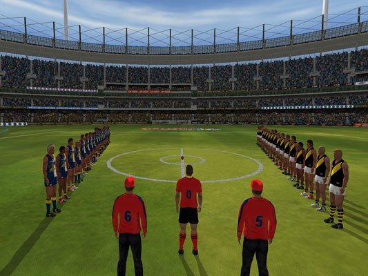 Скриншот из игры AFL Premiership 2007 - 1