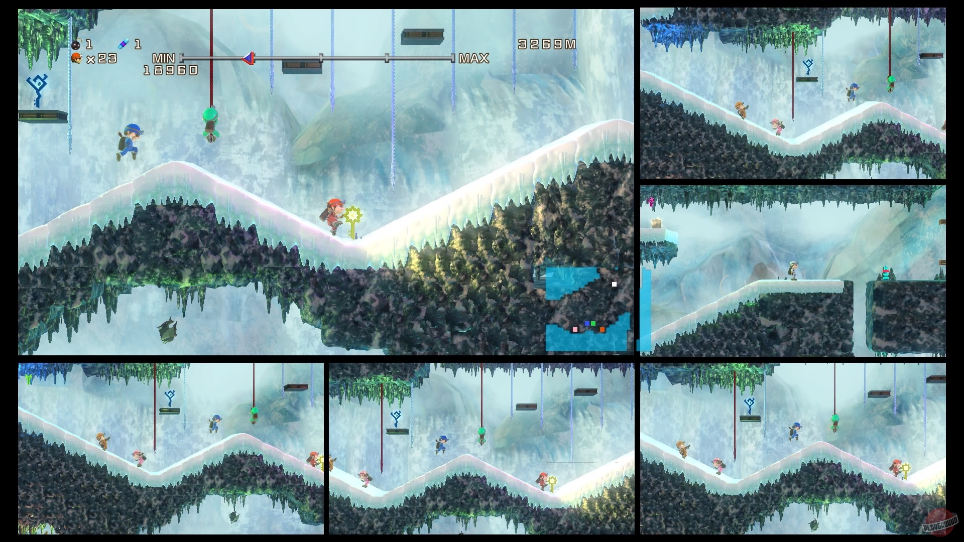 Скриншот из игры Spelunker - 12