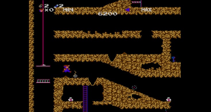 Скриншот из игры Spelunker - 48